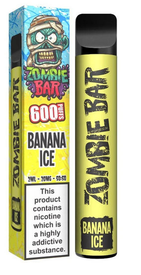 Zombie Bar Disposable 600 Puffs £3.99