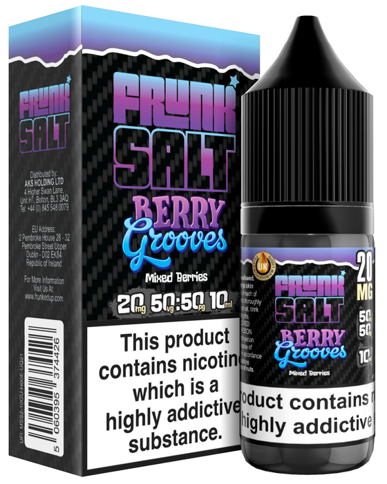 Berry Grooves Nic Salts E liquid by Frunk