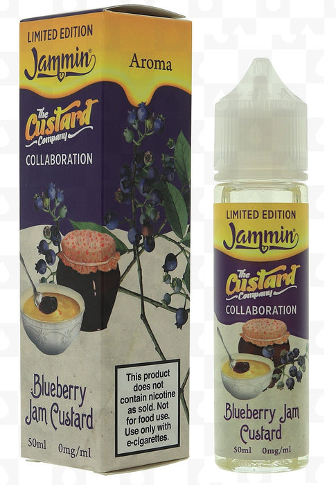 Blueberry Jam Custard E Liquid by Jammin