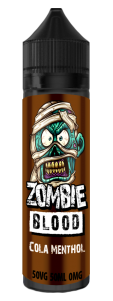 Cola Menthol E Liquid by Zombie Blood
