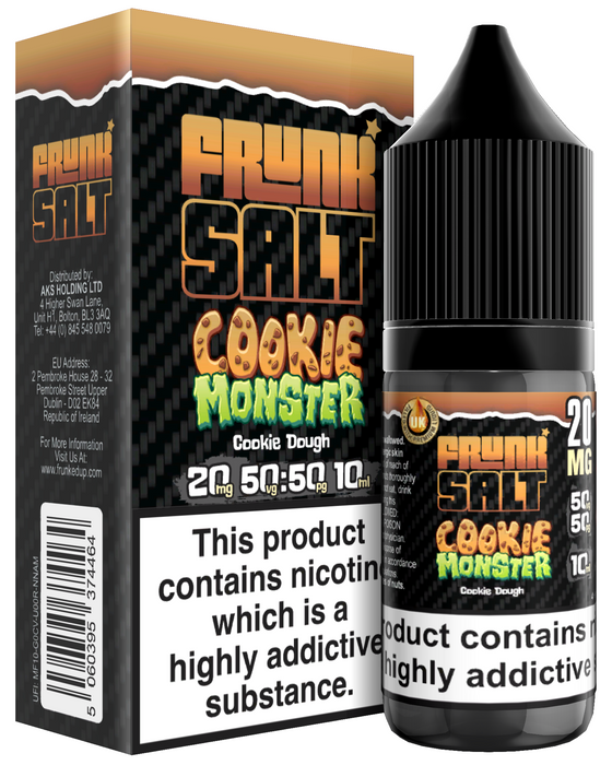 Cookie Monster Nic Salt E liquid by Frunk