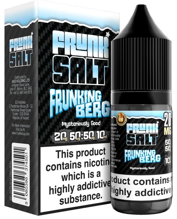 Frunking Berg Nic Salt E liquid by Frunk