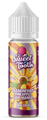 Passionfruit Pineapple Cool Mango E Liquid by Sweet Tooth
