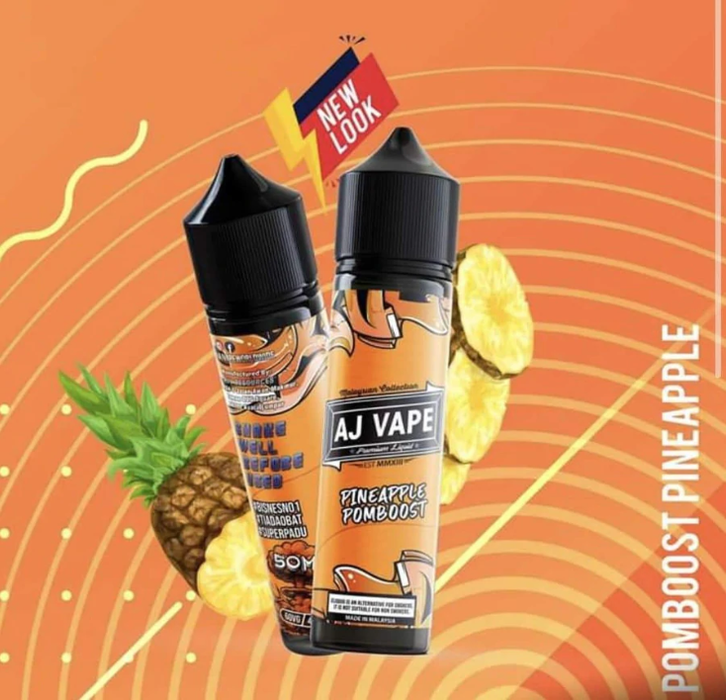 AJ Vape Pineapple PomBoost E-Liquid