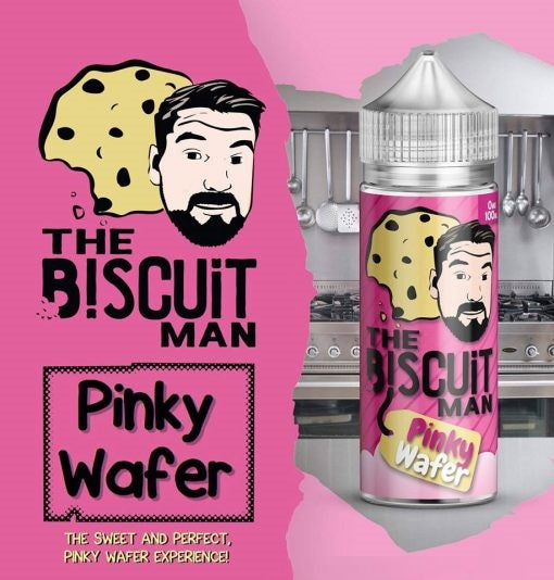 Pinky Wafer E Liquid by The Biscuit Man