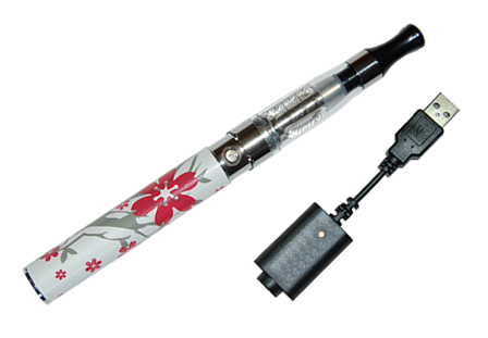 Rechargeable Vaporizer Pen - Floral Design Handle