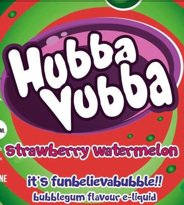 Strawberry Watermelon E Liquid By Hubba Vubba 100ml Short Fill