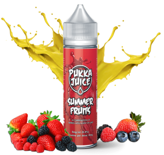 Summer Fruits E Liquid by Pukka Juice