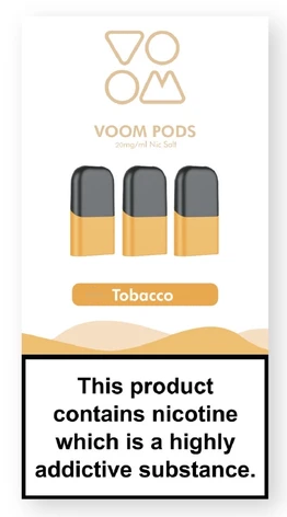 Tobacco Voom Pod E Liquid Replacement
