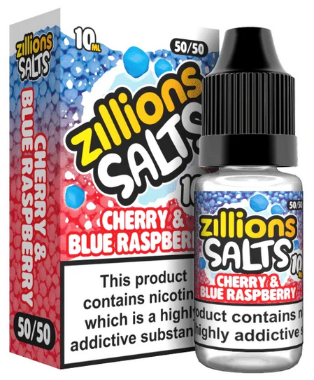 Cherry & Blue Raspberry Zillion Salts E Liquid by Zillions