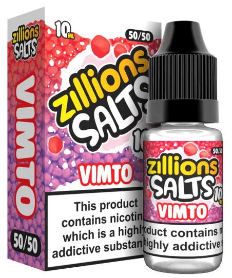 Vimto Zillion Salts E Liquid by Zillions