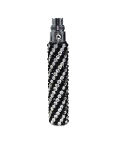 Rechargeable Black & White Diamond Shisha / Hookah Pen