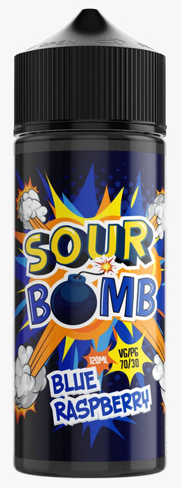 Blue Raspberry E Liquid by Sour Bomb