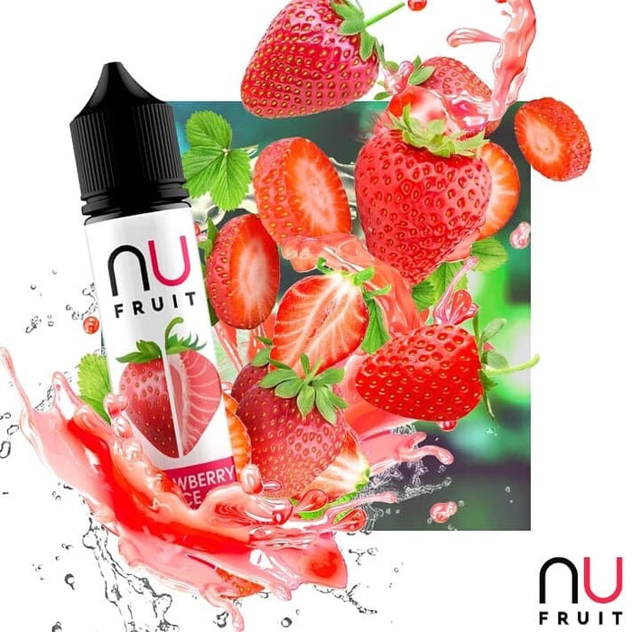 Strawberry Ice E liquid by NU Fruit