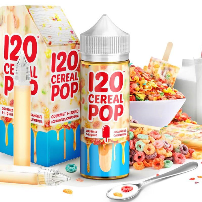 120 Cereal Pop E Liquid by Mad Hatter Juice