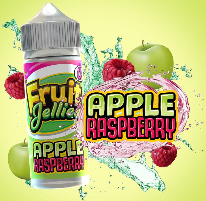 Apple Raspberry E Liquid by Fruit Jellies