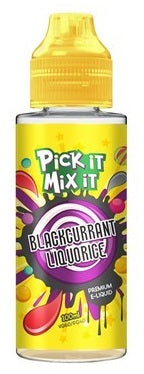 Blackcurrant Liquorice E Liquid by Pick It Mix It