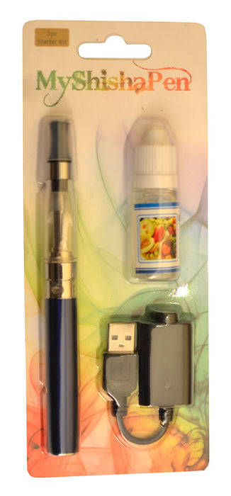 Rechargeable/Refillable Electronic Shisha / Vapour Pen Blue