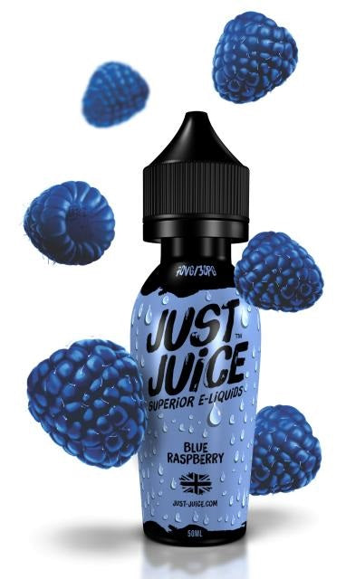 Blue Raspberry E Liquid by Just Juice — MyShishaPen