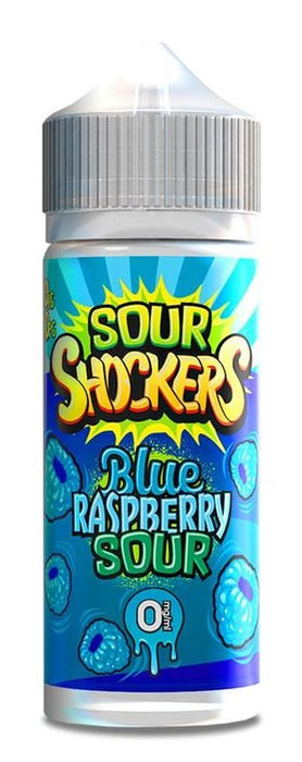 Blue Raspberry Sour E Liquid by Sour Shockers