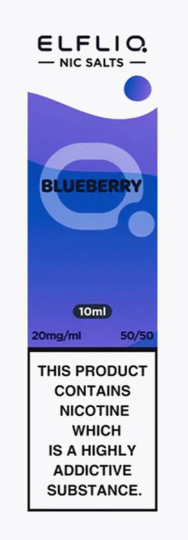 Blueberry ElfLiq Nic Salt E Liquid by Elf Bar