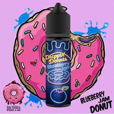 Drippin Donuts Blueberry Jam E liquid