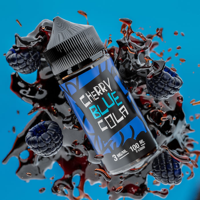 Cherry Blue Cola E Liquid by Juice Man