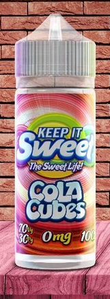 Cola Cubes E Liquid by Keep It Sweet
