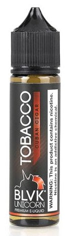 blvk cuban tobacco Vape Juice CUBAN CIGAR BY BLVK UNICORN