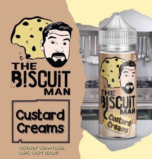 Custard Creams E Liquid by The Biscuit Man