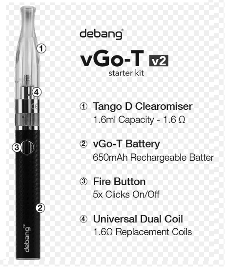 Debang Vape Kit VGO-T V2