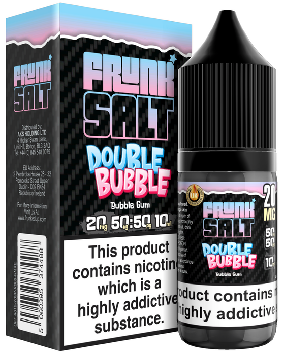 Double Bubble Nic Salt E liquid by Frunk