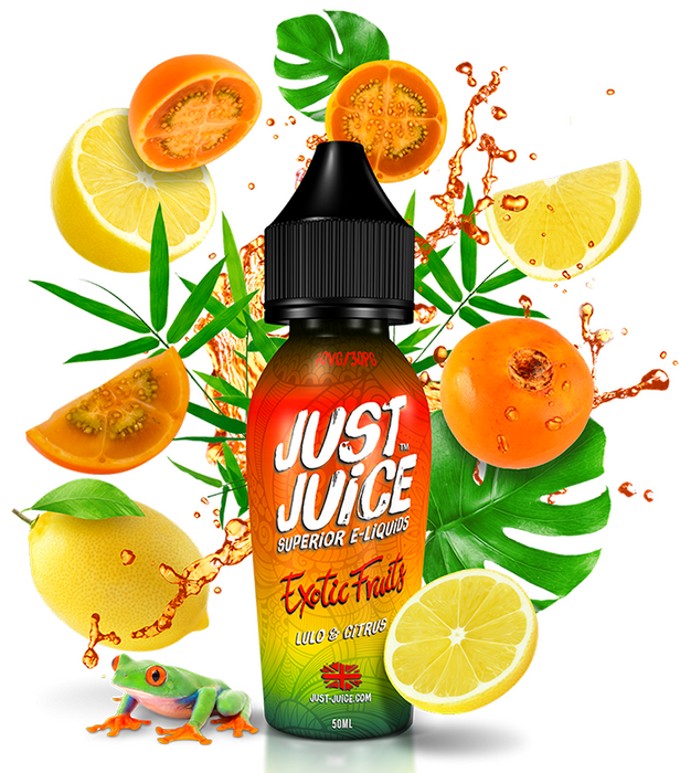Exotic Fruits Lulo & Citrus E Liquid by Just Juice