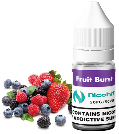 Fruit Burst E Liquid by Nicohit