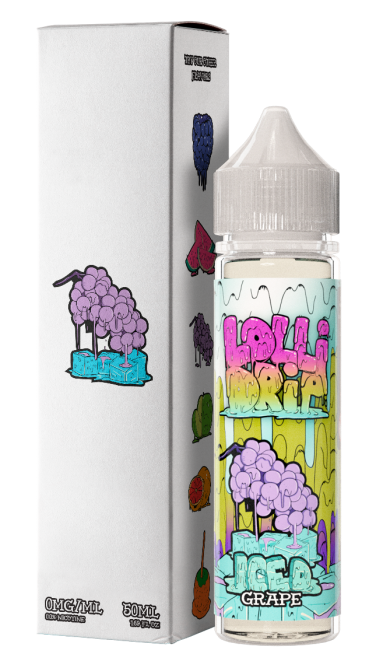 Grape Iced E Liquid by Lolli Drip