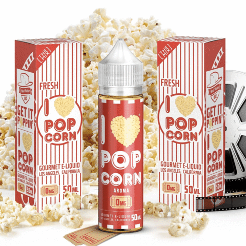 I Love Popcorn E Liquid by Mad Hatter Juice