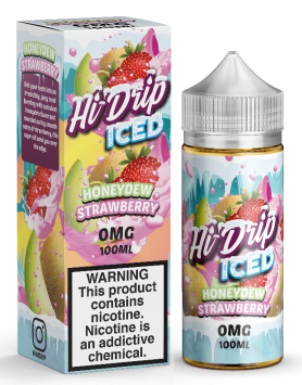 Iced Honeydew Strawberry E Liquid by Hi Drip