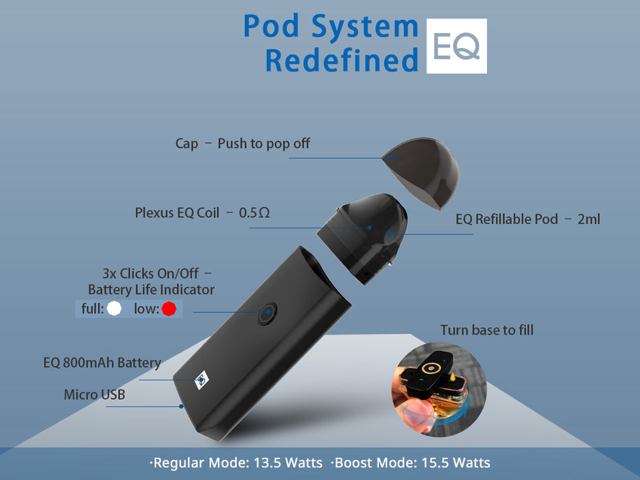 eqs cigarette EQ FLTR - Product New Release! Innokin EQ-FLTR brings
