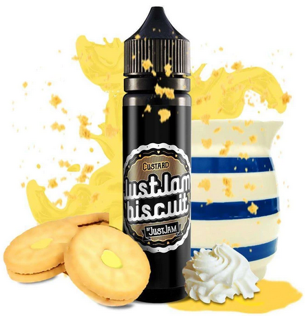 Custard Biscuit E Liquid by Just Jam Biscuit