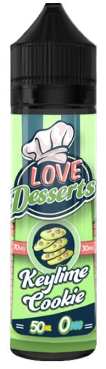 Keylime Cookie E Liquid by Love Desserts