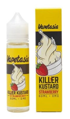 Killer Kustard Strawberry E Liquid by Vapetasia