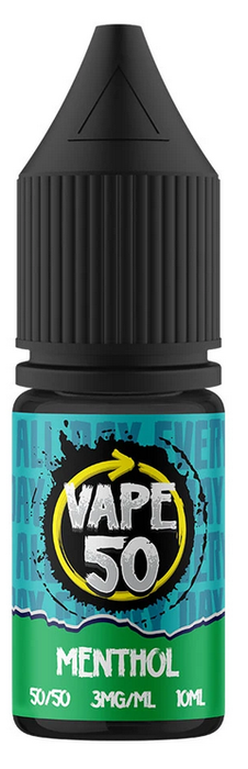 Menthol E Liquid by Vape 50