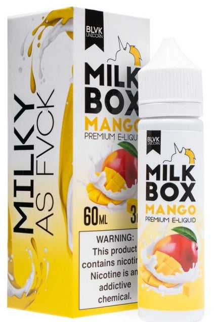 Milk box Mango E liquid By BLVK Unicorn