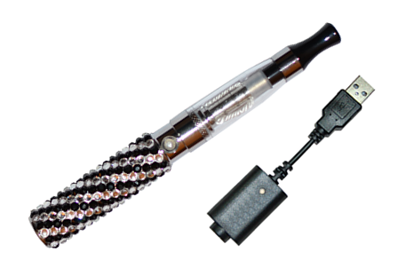 Rechargeable Black & White Diamond Shisha / Hookah Pen — MyShishaPen