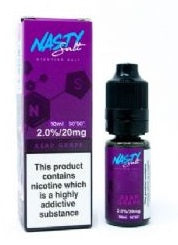 ASAP Grape Nic Salt E-liquid by Nasty Salts
