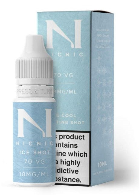 NicNic Cool Ice Nicotine Booster shots