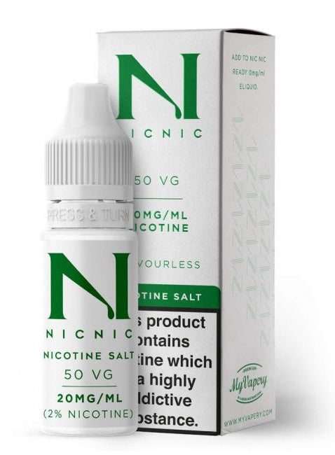 NicNic Nicotine Salt Booster shots