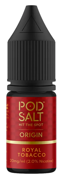 Origin Royal Tobacco Nicotine Salt E Liquid by Pod Salt — MyShishaPen
