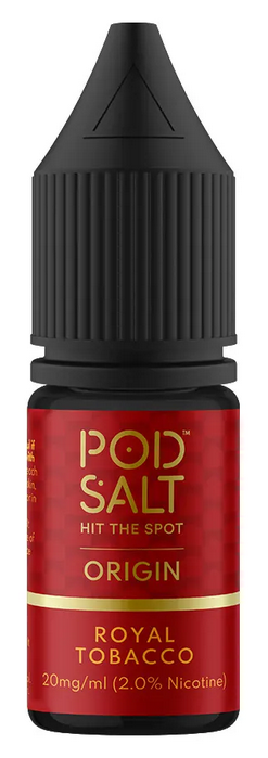Origin Royal Tobacco Nicotine Salt E Liquid by Pod Salt