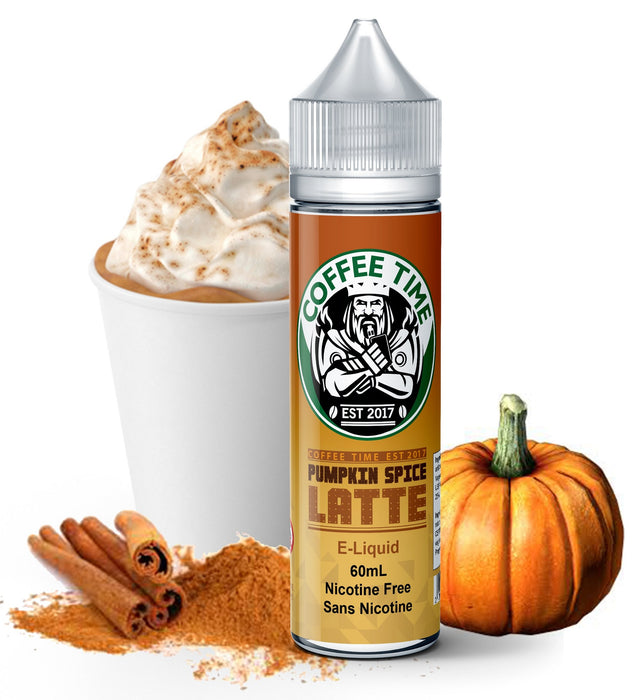 Pumpkin Spice Latte E Liquid by Coffee Time Fat Panda